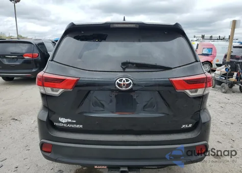 2018 Toyota Highlander Se из США, поврежденный, VIN 5TDKZRFH5JS533914